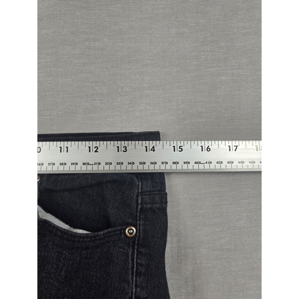 XXI Denim Forever 21 Womens Skinny Jeans Faded Black Low Rise Size 27x30 - Picture 4 of 9